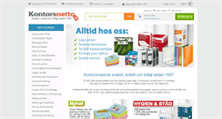 Desktop Screenshot of kontorsnetto.se